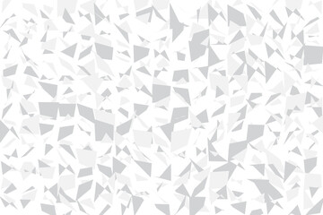 Many Falling White Tiny Confetti for  Celebration Event and Party Background. Vector