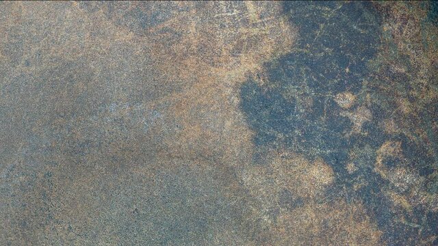 Abstract unusual grunge texture of brown and grey colors with gradient rusty colours and scratches