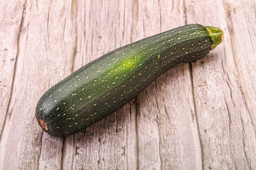 Tasty young organic natural zucchini