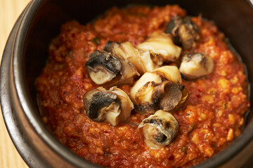 Fermented soybean paste ssamjang sauce 