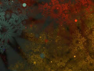 Imaginatory fractal background Image