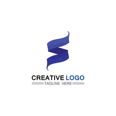 Business corporate S letter logo