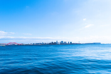 ポートアイランドの街並み