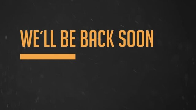 Livestream Gaming Screen Stream We&acute;ll be back soon