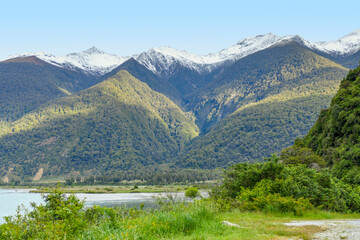 Fototapeta na wymiar Aoraki in New Zealand
