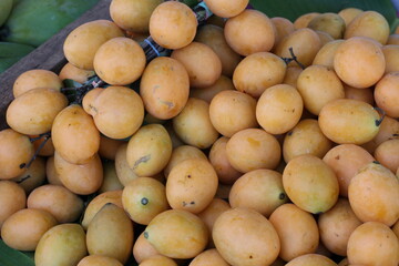 Pile of marian plum