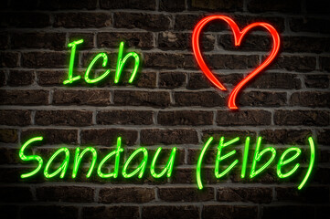 Fototapeta premium Sandau (Elbe)