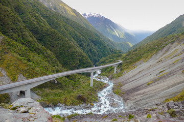 Arthurs Pass in New Zealand