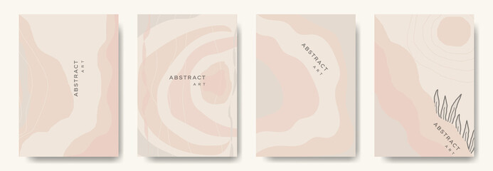 Modern abstract background.minimal trendy style. various shapes set up design templates good for background postcards poster wallpaper brochure invitation social media and other.vector illustration