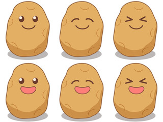 笑顔のジャガイモ