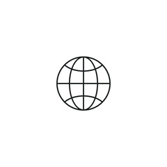 web icon, isolated web sign icon, vector illustration