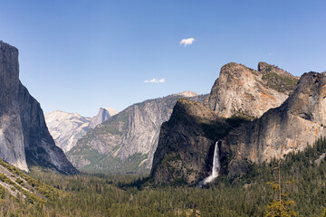 Yosemite Valley. Yosemite National Park, Waterfall