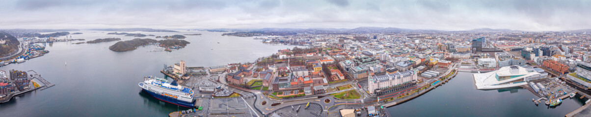 View of Oslo opera in Norway