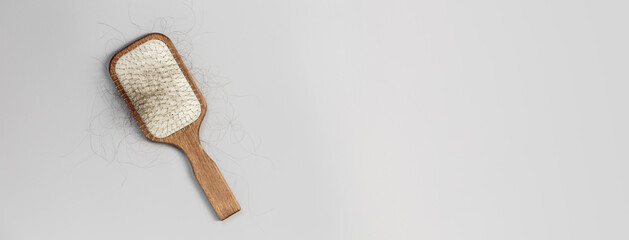 .Severe hair loss. Hair loss. Consequences of the coronavirus disease.