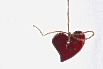 Simple natural winter home decoration