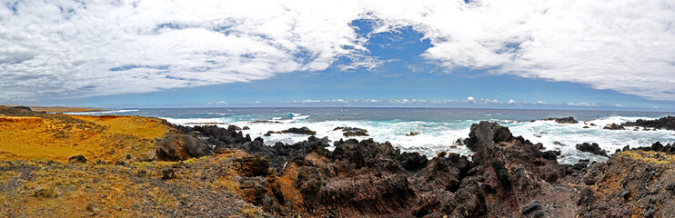 hawaii, big island, green sand beach, pacific, ocean, coastline, maxb
