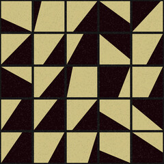 Abstract Geometric Pattern generative computational art illustration