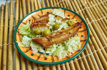 Moroccan-style mackerel