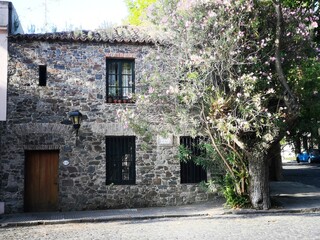 Fototapeta na wymiar House, Colonia del Sacramento, Colonia, Uruguay.