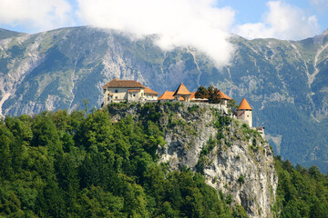 Fototapeta na wymiar Castle on the hill, Slovenia