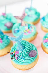 Mermaid cupcakes