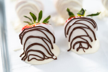 Chocolate dipped strawberries