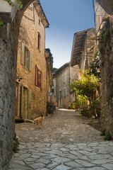 Streetview of a little village in France