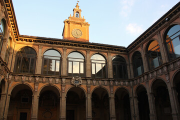 Fototapeta na wymiar Palais Renaissance à Bologne, Italie