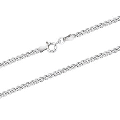 Silver gold pendant fragment necklace link chain on white backround isolated