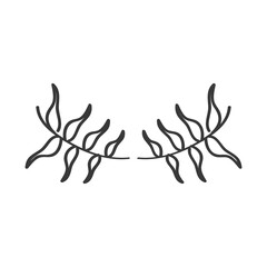 floral ornament divider