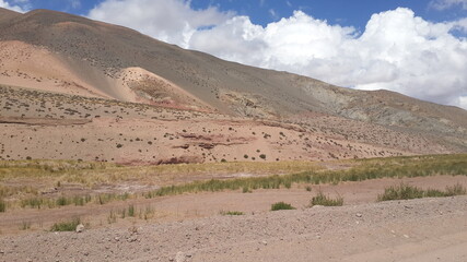 Fototapeta na wymiar Quebrada El Peñon