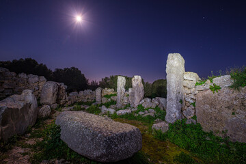 So na Caçana sanctuary village, Alaior, Menorca, Balearic Islands, Spain
