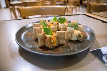 Mejillones gallegos con crema