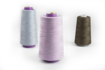 Industry thread on a white background