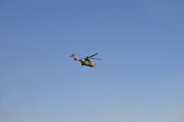 Turkish Army Cougar Helicopter