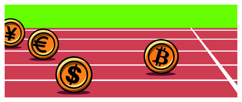 Bitcoin Global Reserve Currency Race, Reserve Money, Global Reserve Race