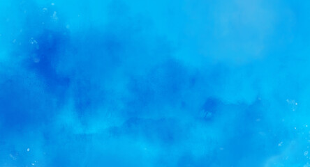 abstract blue watercolor paint splash background