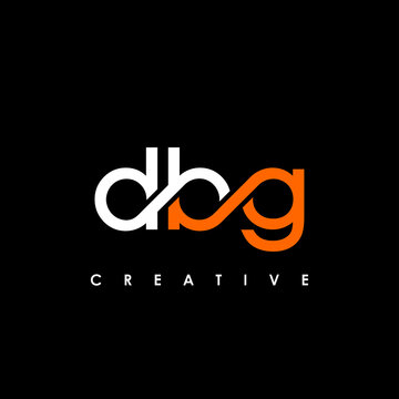 DBG Letter Initial Logo Design Template Vector Illustration