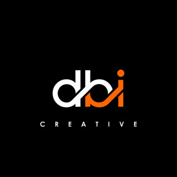 DBI Letter Initial Logo Design Template Vector Illustration