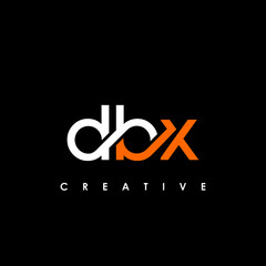 DBX Letter Initial Logo Design Template Vector Illustration