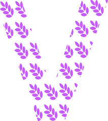 letter logo pattern