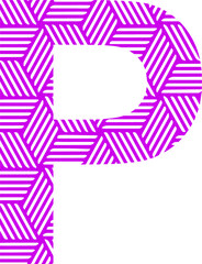 letter logo pattern