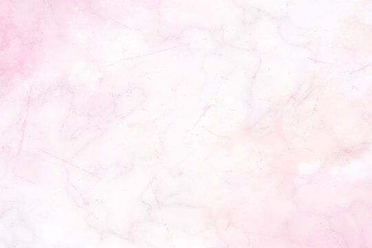Light white and pink marble background