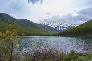 Lake Stanton with Great Northern Mountain in background