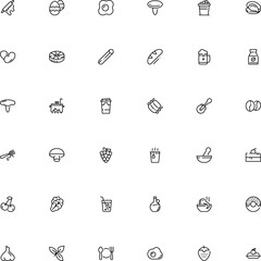 icon vector icon set such as: instant, ravioli, cut, treatment, octopus, oil, beer, doodle, waste, one, preparation, cooler, image, steel, ribs, christianity, asian, cranberry, fungi, kitchen utensil
