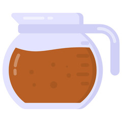 
Coffee cup in flat style icon, editable vector 

