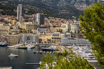 Fototapeta premium Shoot from the streets of Montecarlo