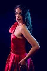 Fototapeta premium MELANY NAVARRO VESTIDOS 02 