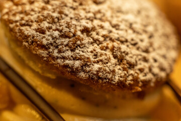 pastry bread france macro sugar