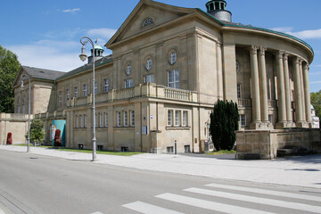 Fototapeta premium Regentenbau in Bad Kissingen. Bayern, Deutschland, Europa Regentenbau in Bad Kissingen. Bavaria, Germany, Europe
